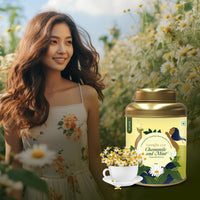 Thumbnail for Chamomile Mint Herbal Tea – 50g | 100% Pure Chamomile Flower