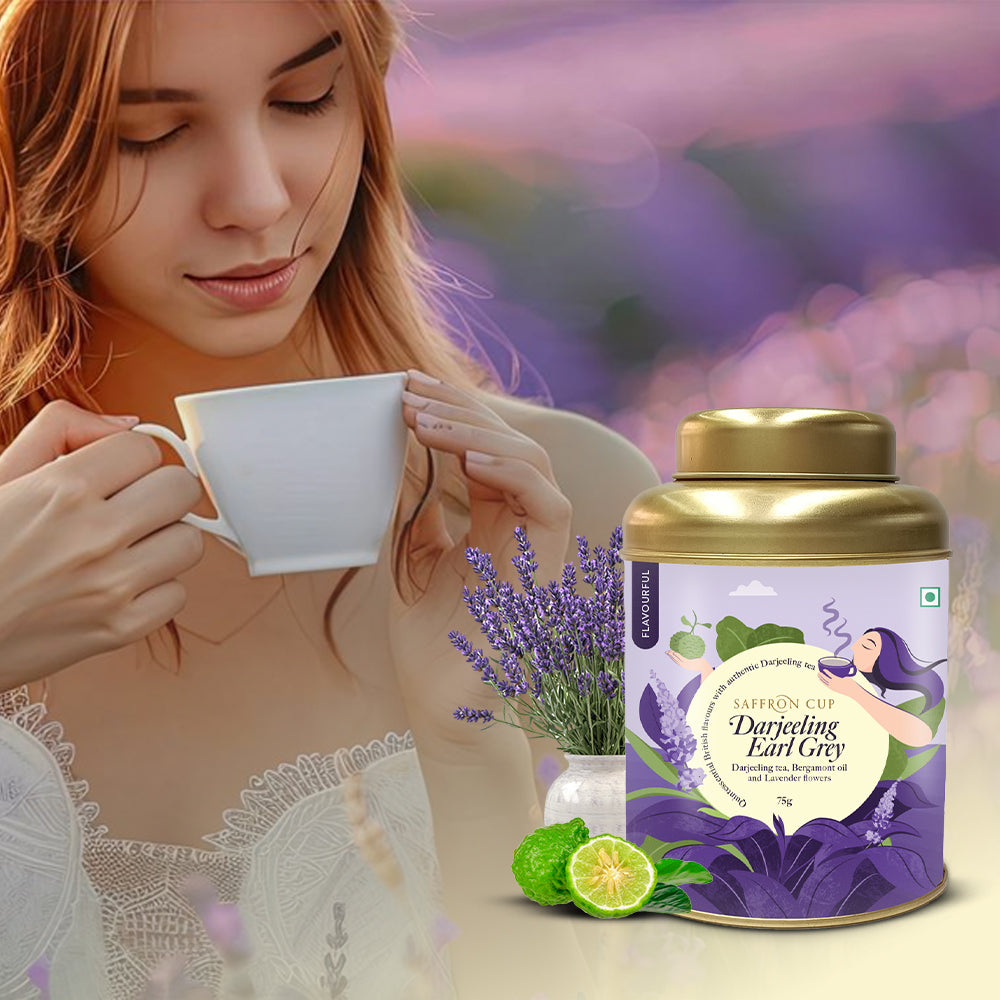 Darjeeling Earl Grey Black Tea – Bergamot & Lavender