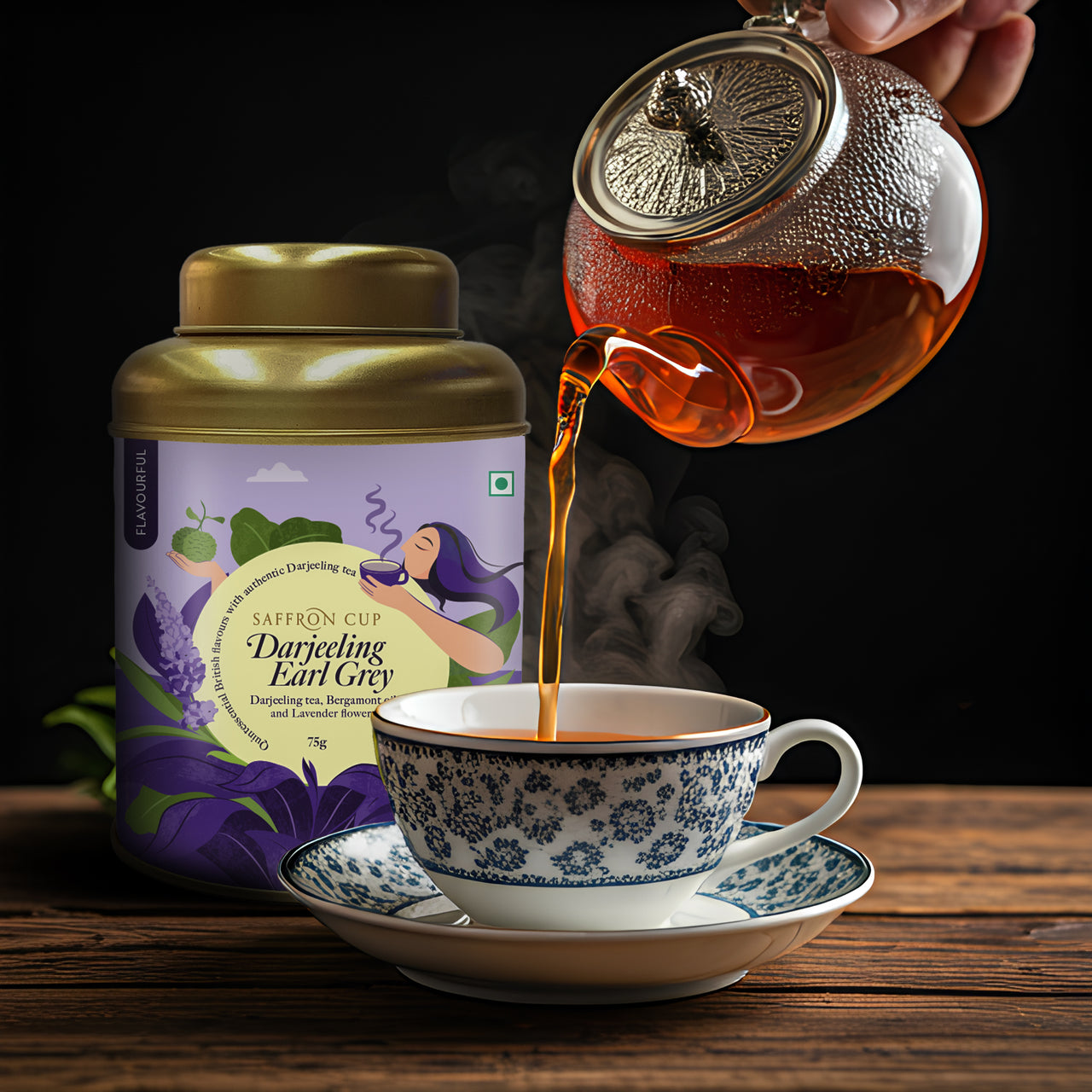 Darjeeling Earl Grey Black Tea – Bergamot & Lavender