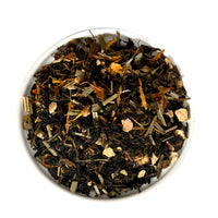 Thumbnail for Lovely Lemon Green Tea | 100 gm - 50 Cups | Blended with Lemon Peel & Lemon Grass | 100% Natural Teas