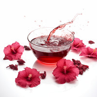 Thumbnail for Hibiscus Eclipse Herbal Tea – 100g | Hibiscus, Black Tea, Fennel, Rose Petals