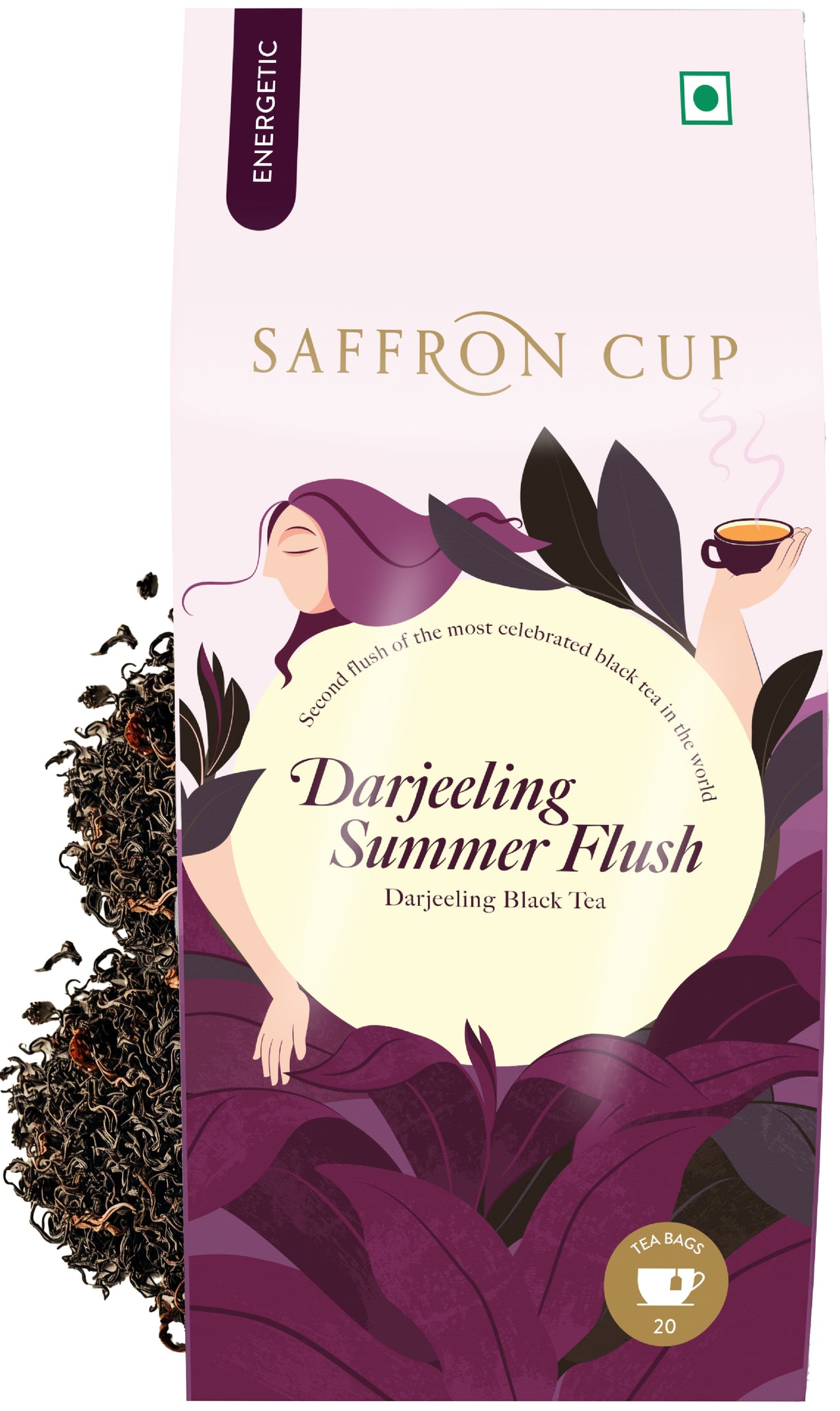 Darjeeling Second Flush Tea Bags – 20 Tea Bags | Premium Leaf Tea