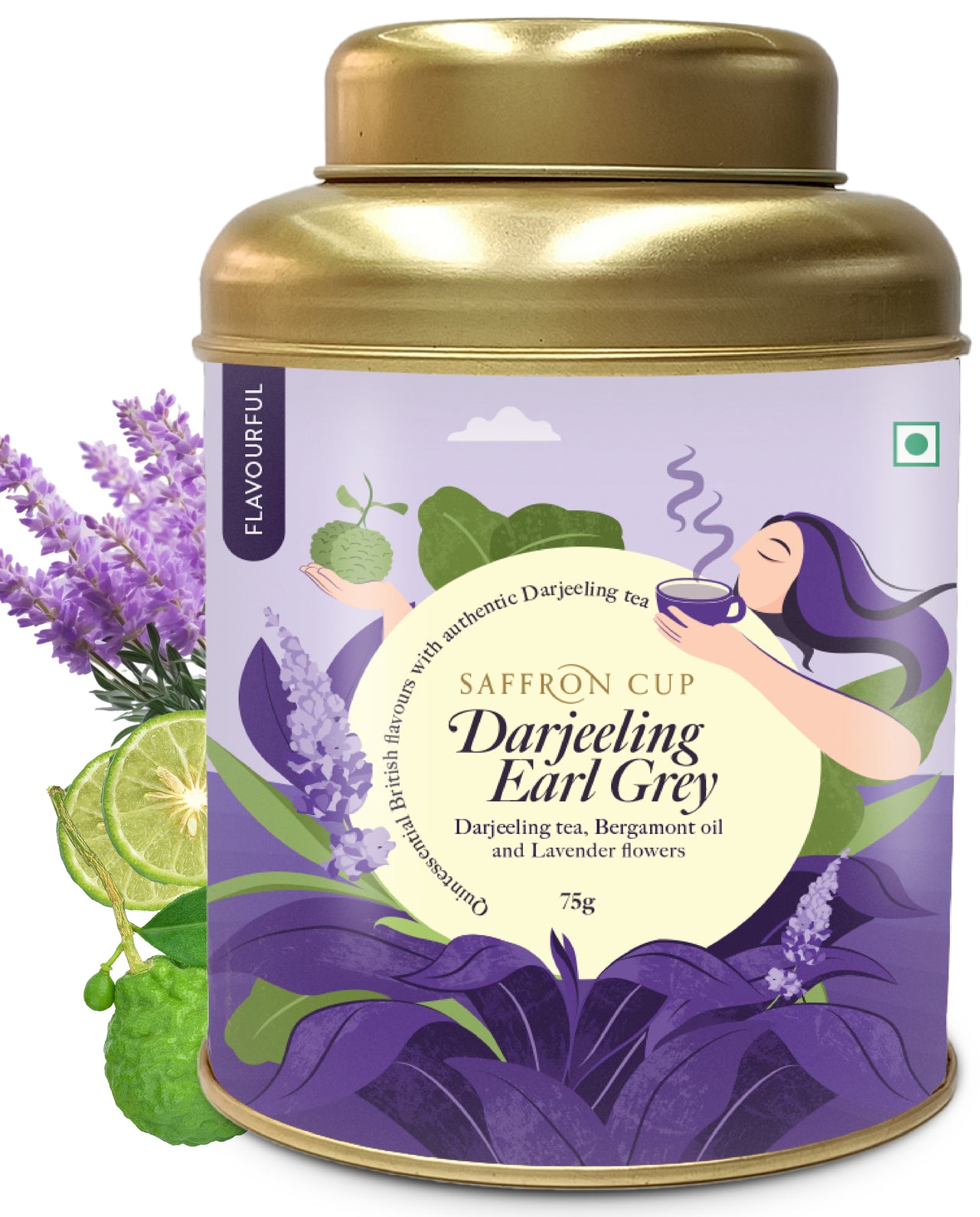 Darjeeling Earl Grey Black Tea – Bergamot & Lavender