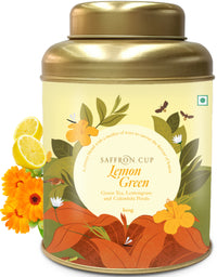 Thumbnail for Lemon Green Tea – 100g | Lemon Peel & Lemongrass